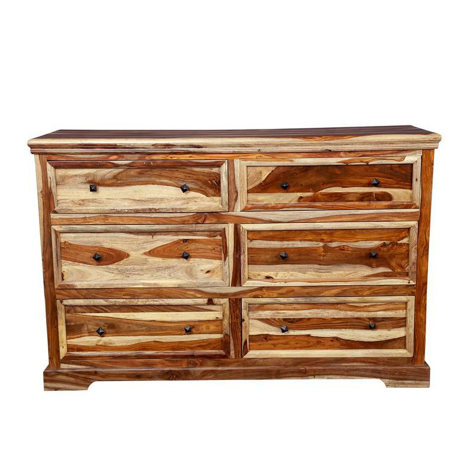 Sante Fe Solid Sheesham Wood Bedroom Dresser