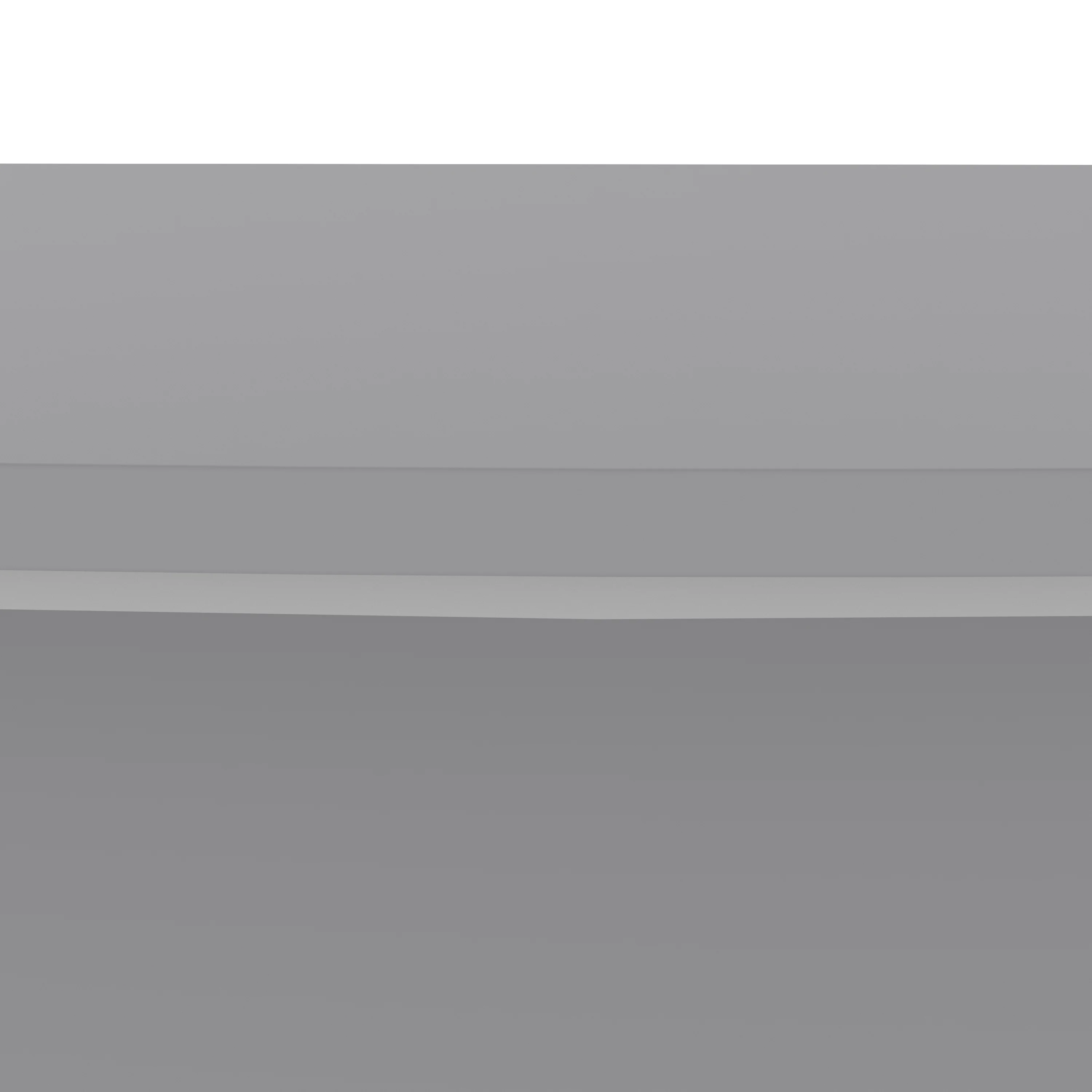 Bestar Connexion 72W Desk Shell in slate & sandstone