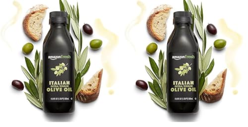 Amazon Fresh, Italian Extra Virgin Olive Oil, 2 Liter