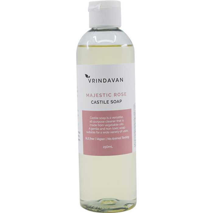 Vrindavan Castile Soap Majestic Rose 250ml
