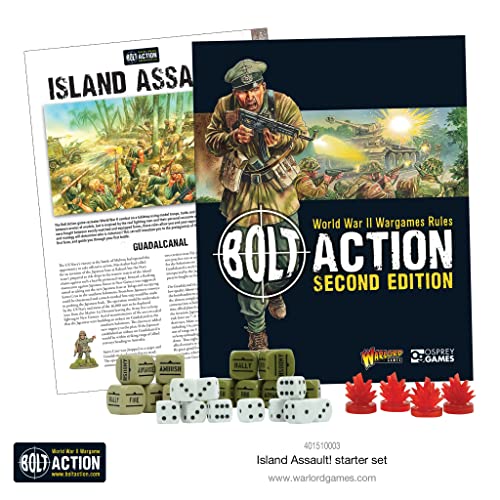 Bolt Action Combined Arms The World War II Campaign Board Game Military Table Top Wargaming Plastic Model Kit 401010014