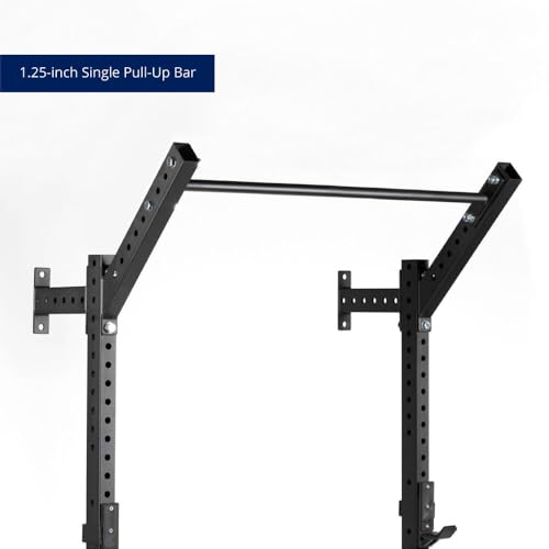 Titan Fitness T-3 Series Space Saving Rack 91 in. Tall 12 in. Deep Wall Mount