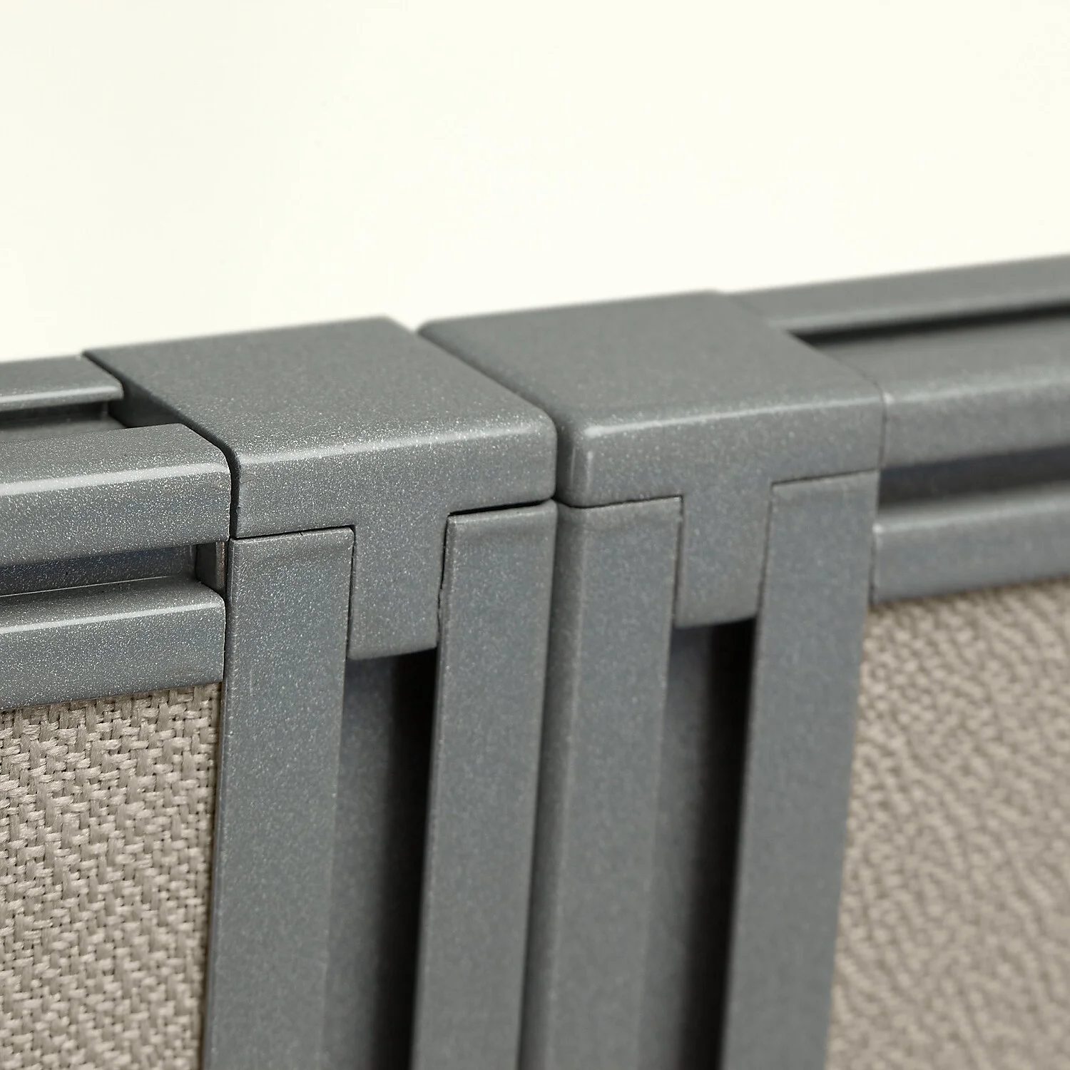 Bush Business Furniture Easy Office 60W L Shaped Cubicle Desk with 66H Panels