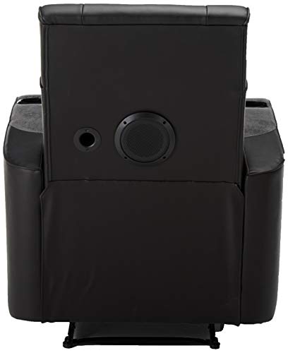 X Rocker Gamma Recliner Gaming Chair, 2.1 Bluetooth Audio System, Headrest Mounted Speakers, Built-in Footrest and Cupholder, 718001, 34.84