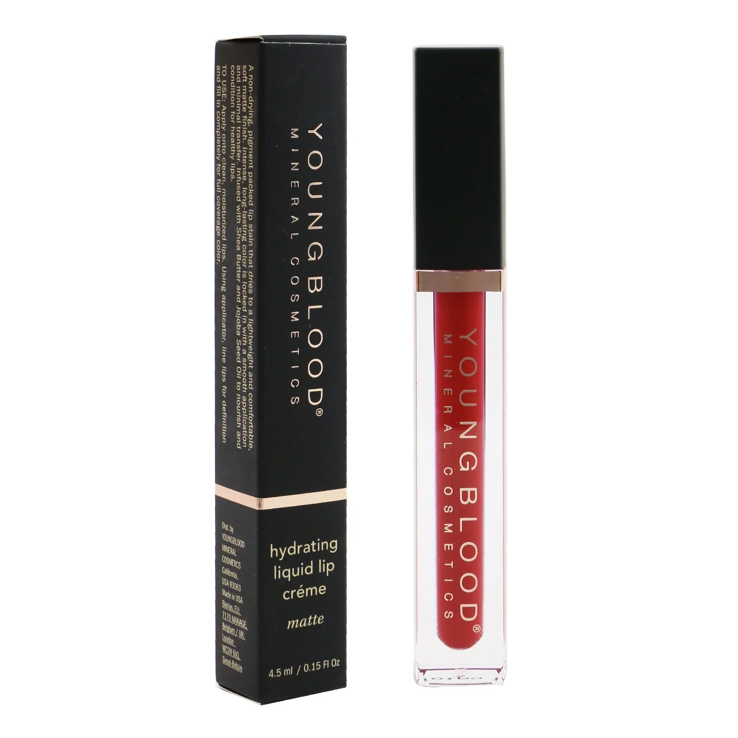 Youngblood Hydrating Liquid Lip Creme - # Velvet Dream (Matte)  4.5ml/0.15oz