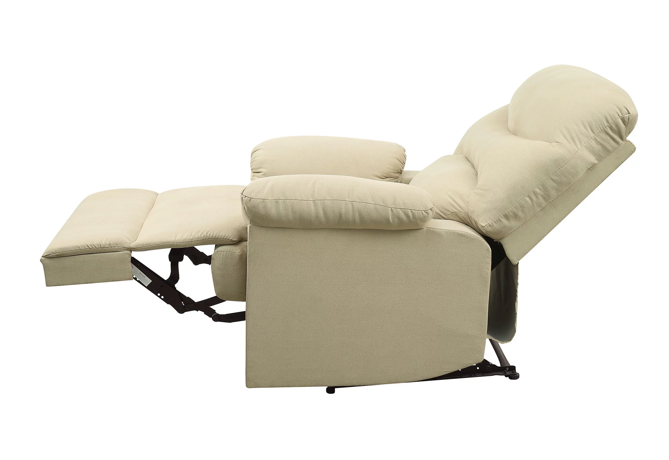 Oakwood Woven Fabric Recliner, Beige