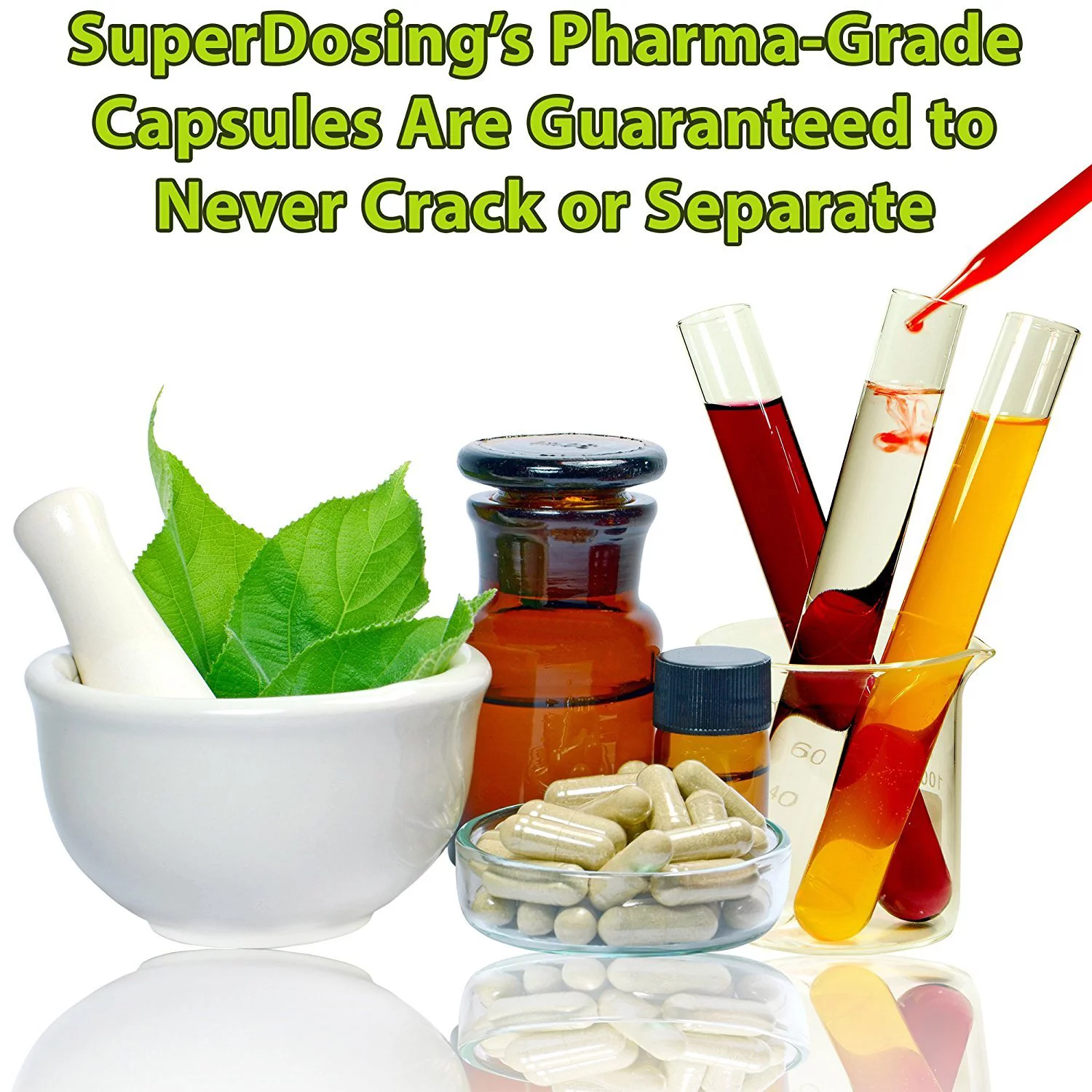 SuperDosing Pharma-Grade, Pre-Separated Gelatin Capsules Bulk Pack (1000 Pack, Size 00 Vegan)