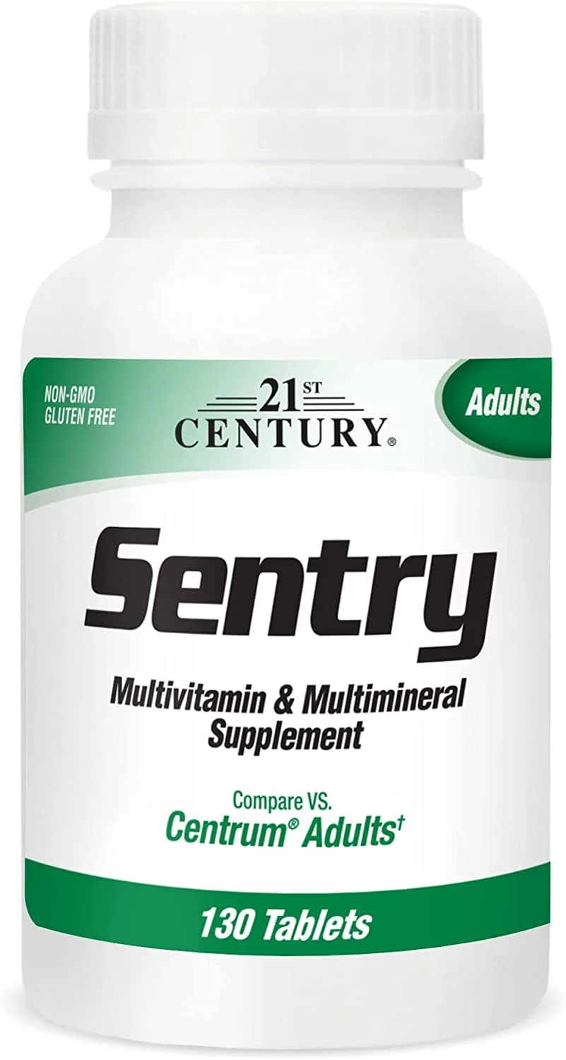 21St Century Sentry Multi Vitamin And Mineral Tablets - 130 Ea, 6 Pack