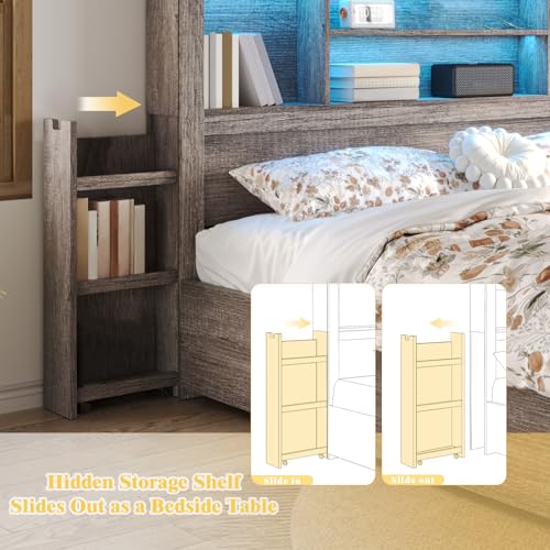 Queen Bed Frame with 49.6