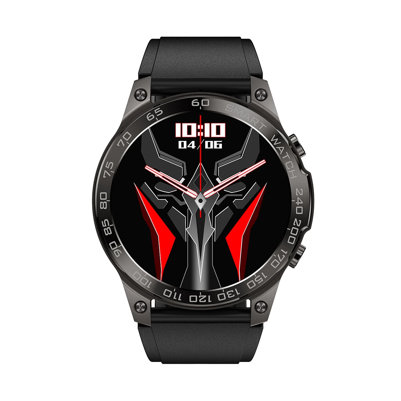 DM50 Smart Sports Watch 1.43-Inch AMOLED FullTouch Screen Fitness IP68 Waterproof BT Calling Sleep/Heart Rate/ Multiple Sports Mode Notification/Call/Sedentary Reminder Remote Camera Compa