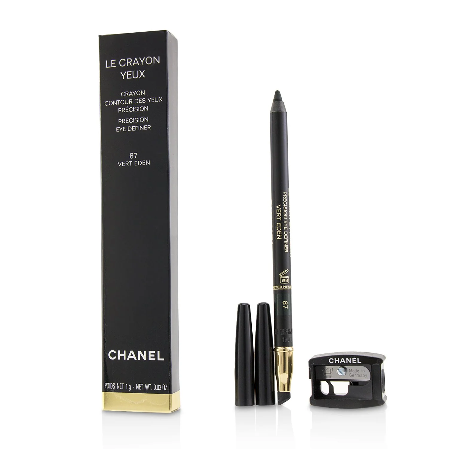Chanel Le Crayon Yeux - No. 01 Noir  1g/0.03oz