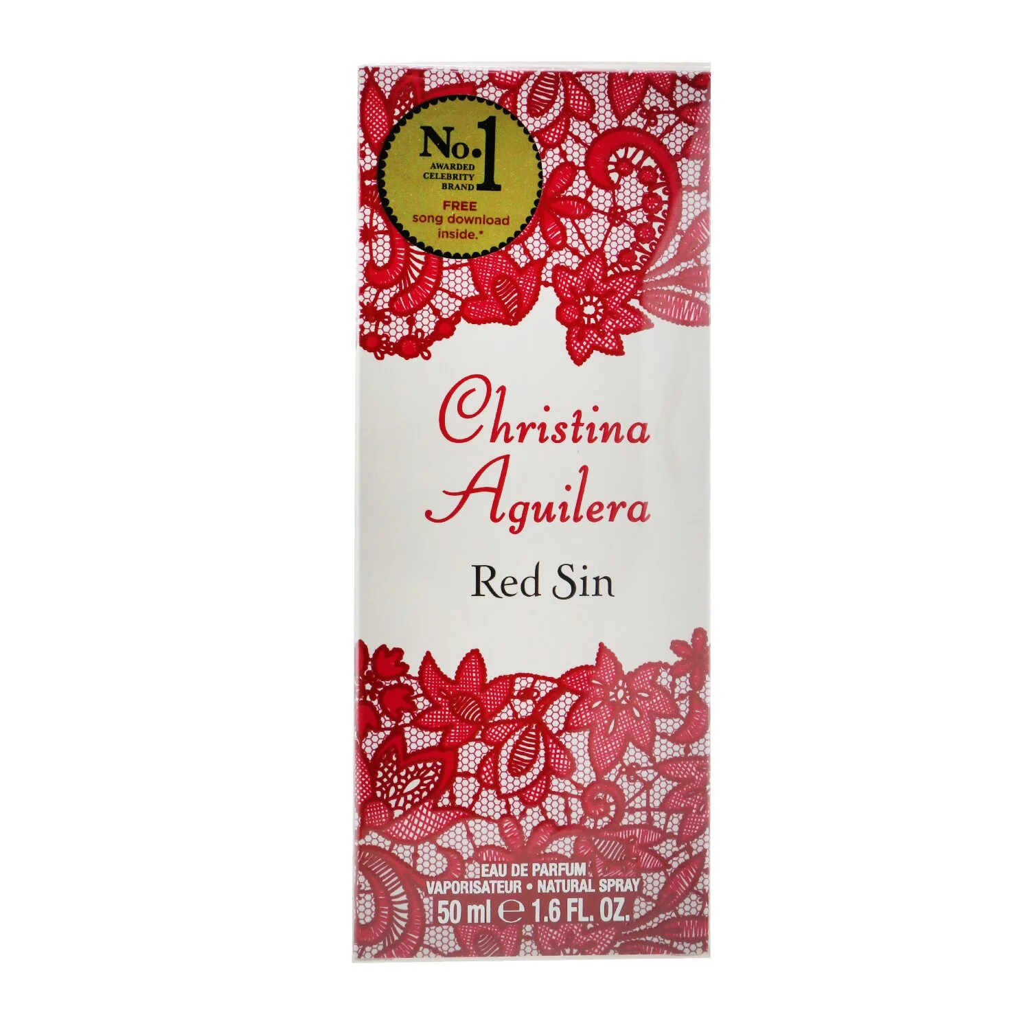Christina Aguilera Red Sin Eau De Parfum Spray  50ml/1.6oz