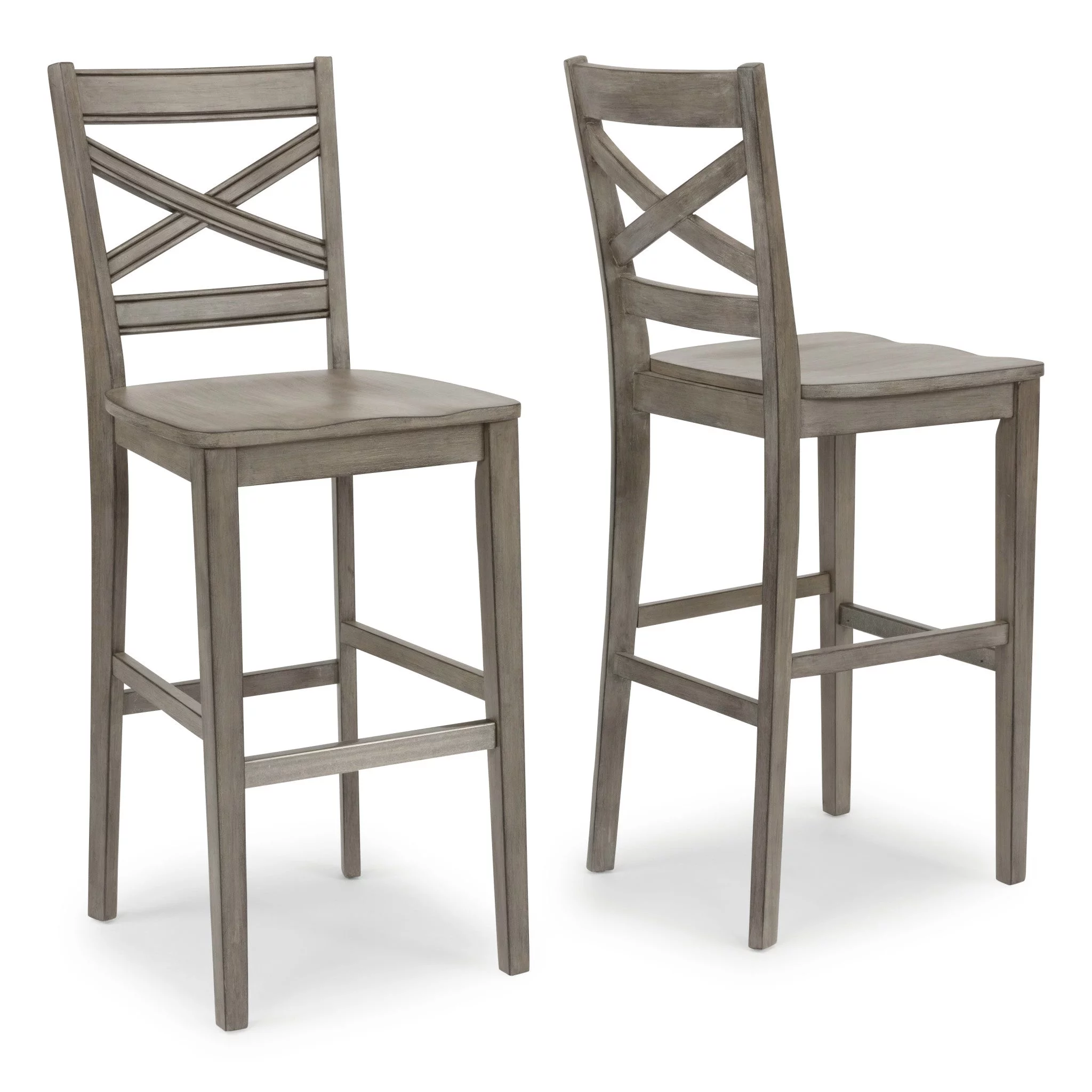 Mountain Lodge Gray Bar Stool