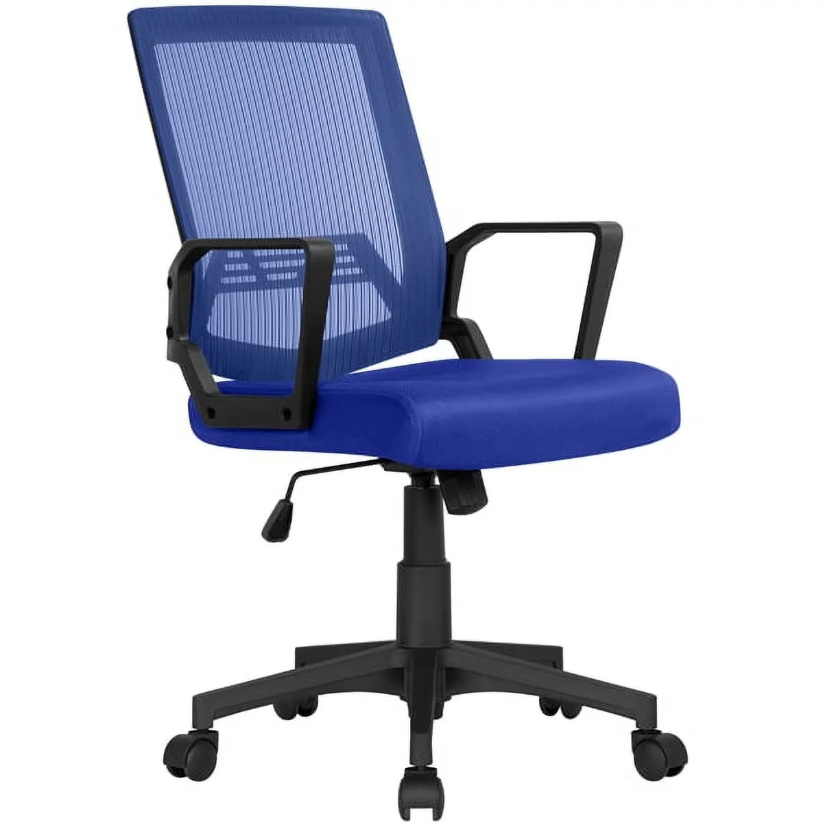 Topeakmart Mesh Office Chair Ergonomic Height Adjustable Computer Chair with 360° Rolling Casters Blue