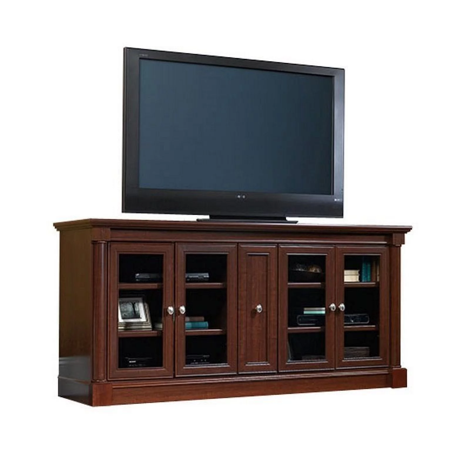 Pemberly Row Entertainment Credenza with Cord Management, For TV's up to 70