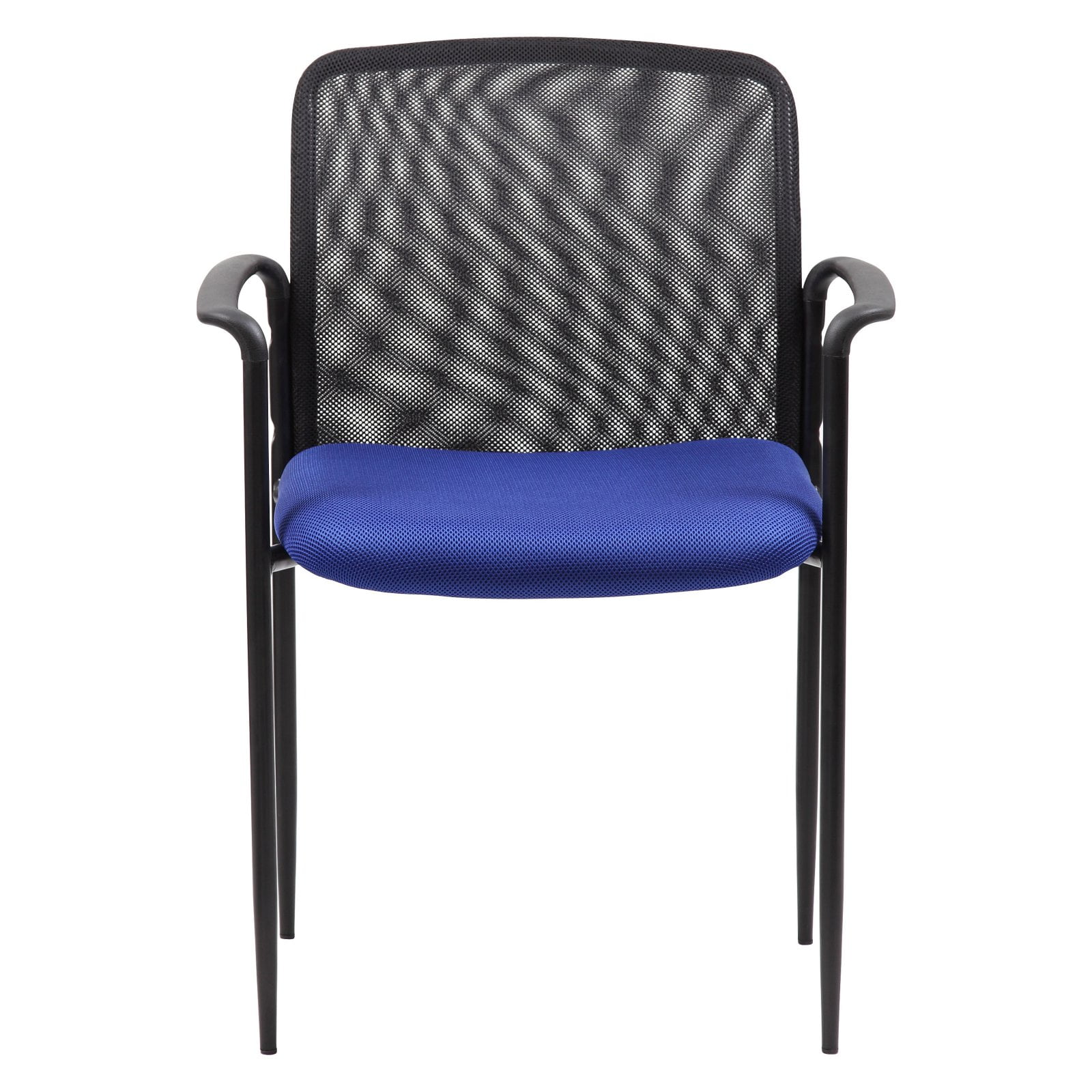 BOSS B6909-GY Stackable Mesh Guest Chair, Grey