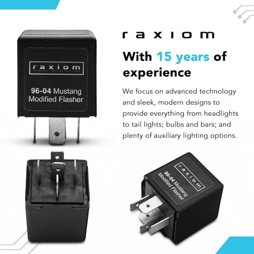 Raxiom Tail Light Sequencer Harness Kit with Tuning Plug and Play Wire Fits Mustang 1996-2004 Excluding 1999-2001 Cobra