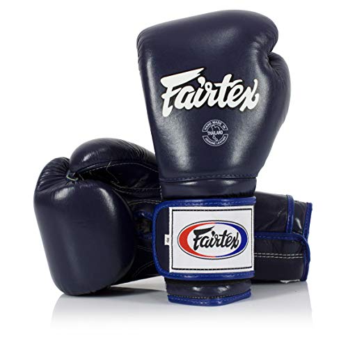 Fairtex BGV9 Muay for Professional Boxers & Trainers |Mexican Style Glove for Hard Hitters | MMA Gloves for Martial Arts|Light Weight & Shock Absorbent Boxing Gloves