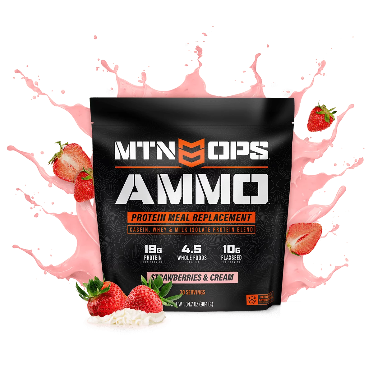 MTN OPS Ammo (Vanilla Shake) Protein Meal Replacement #1013-77449