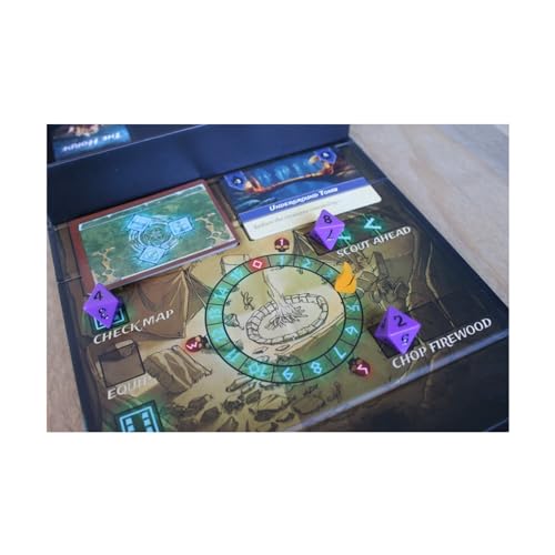 Rock Manor Games - Set A Watch - A 1-4 Player Cooperative Game - Use Skills and Dice to Battle Monsters and Defeat The Horde