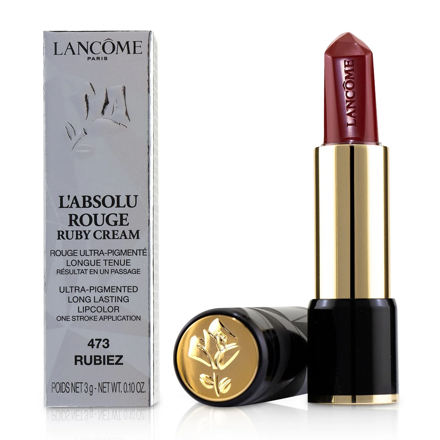 Lancome L'Absolu Rouge Ruby Cream Lipstick - # 131 Crimson Flame Ruby  3g/0.1oz