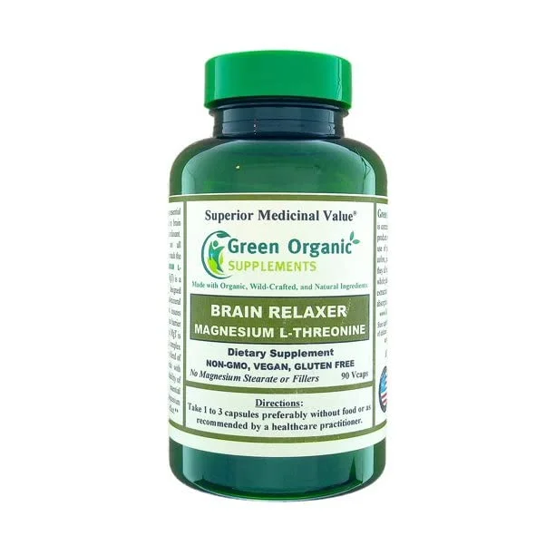Green Organic Supplements Magnesium L-Threonine 90 VCaps