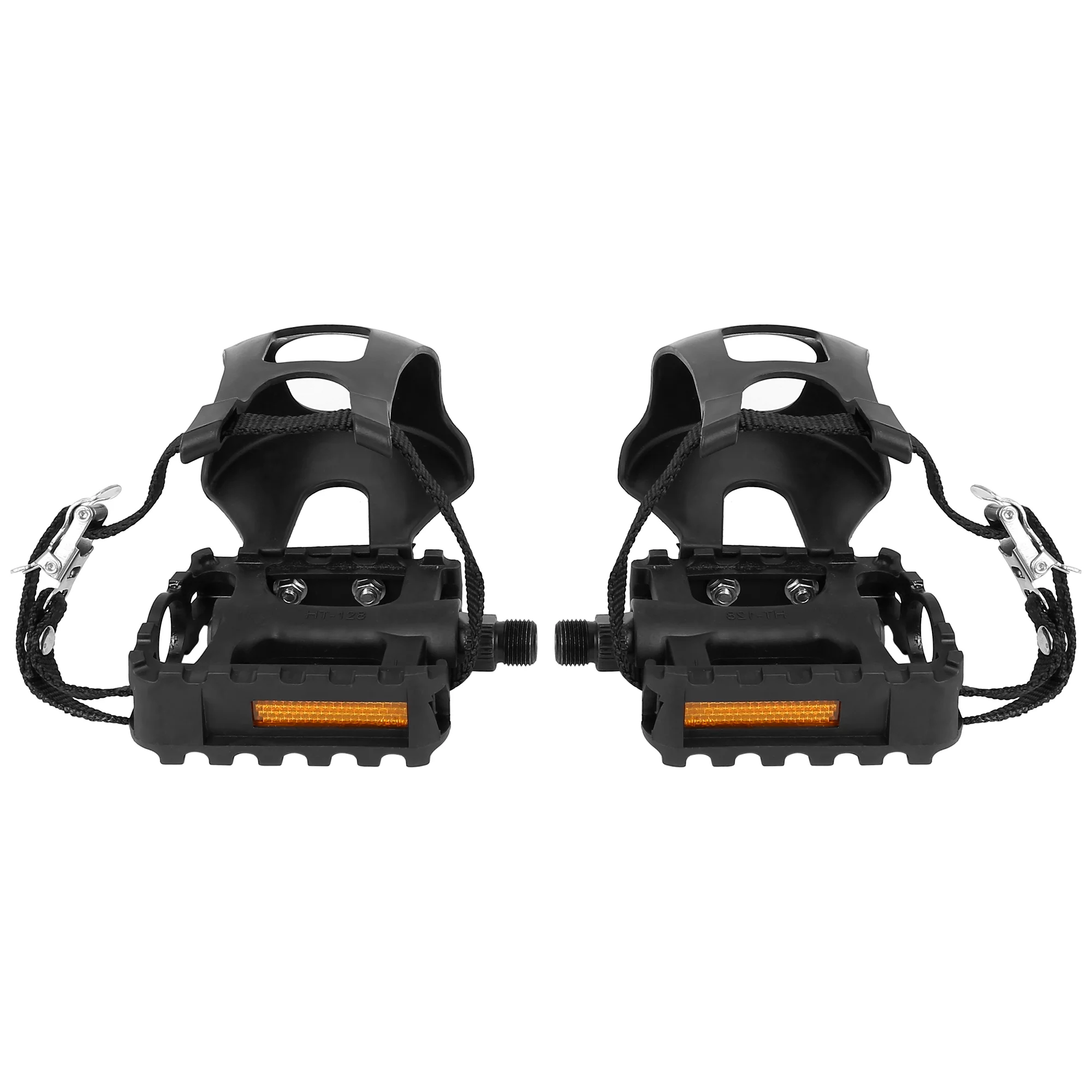 Unique Bargains Pair Bicycle Pedals 9/16