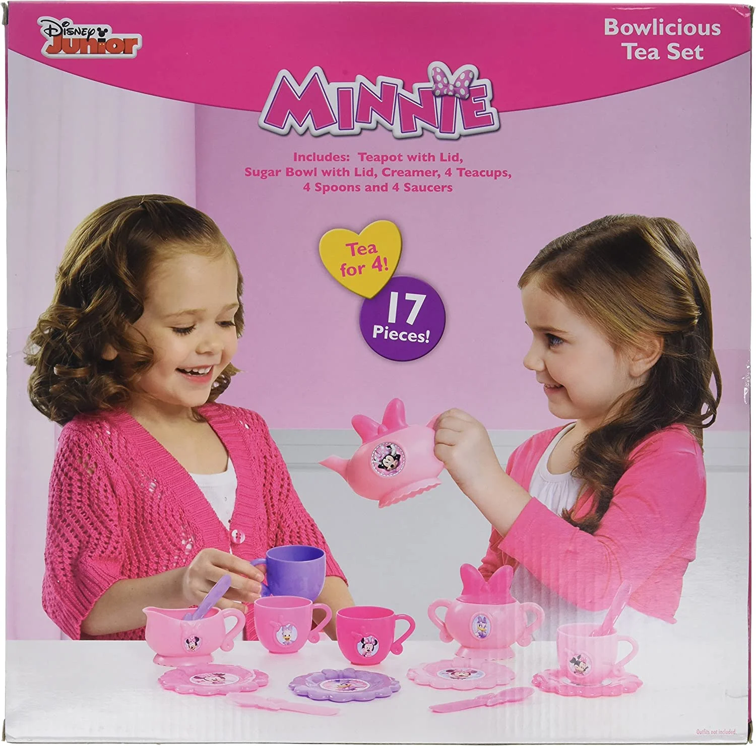 Minnie 17 pcs Tea Set in Window Box