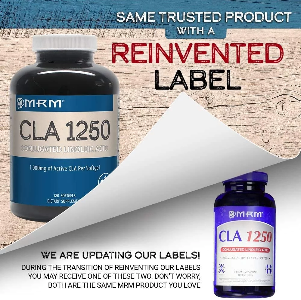 MRM CLA 1250, Softgels, 180 ea