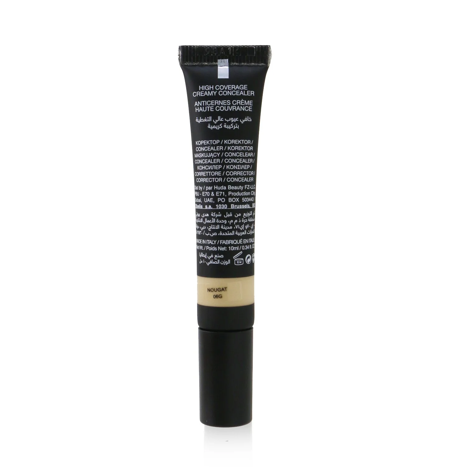 Huda Beauty The Overachiever Concealer - # 10N Coconut Flakes  10ml/0.34oz