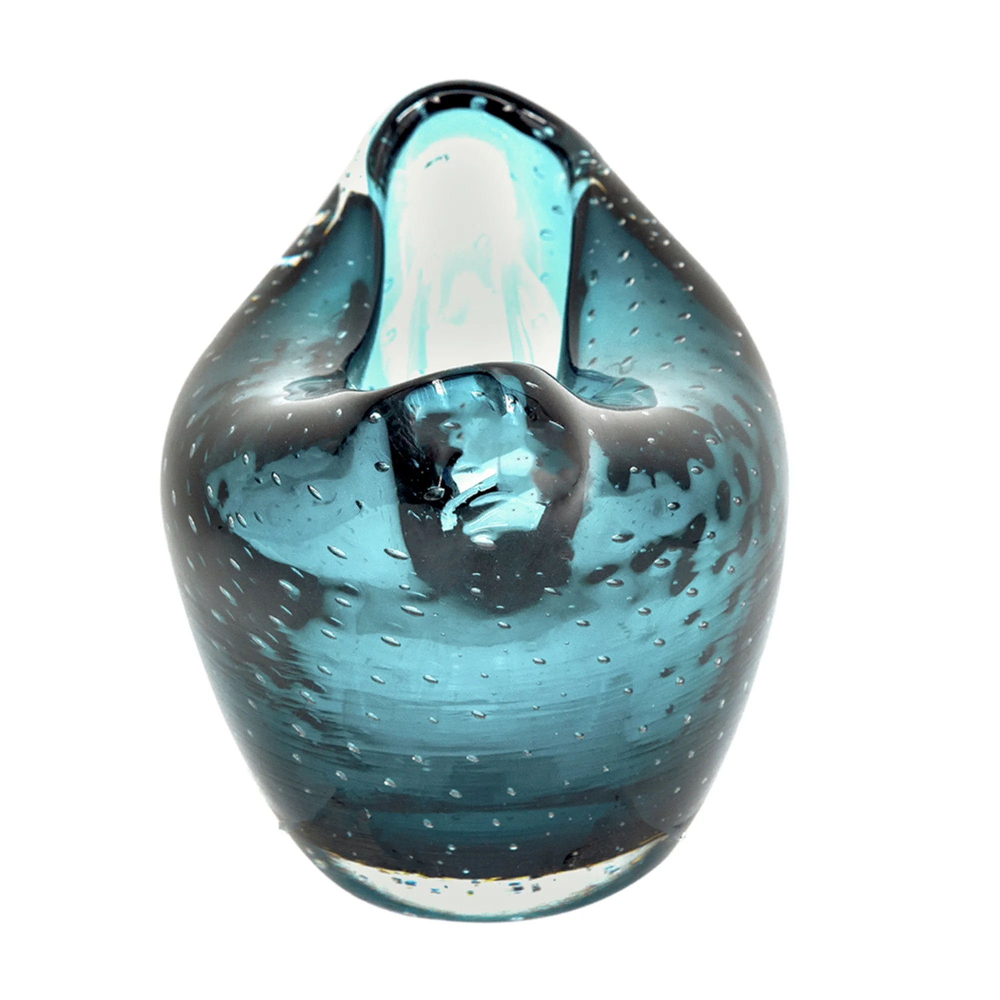 CC Home Furnishings Belling Bowl Glass Vase - 11.5