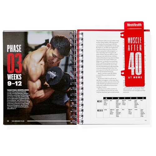 Men's Health Muscle After 40 At Home: Maximize gains using minimal equipment in this 12-week strength training plan you can do at home!