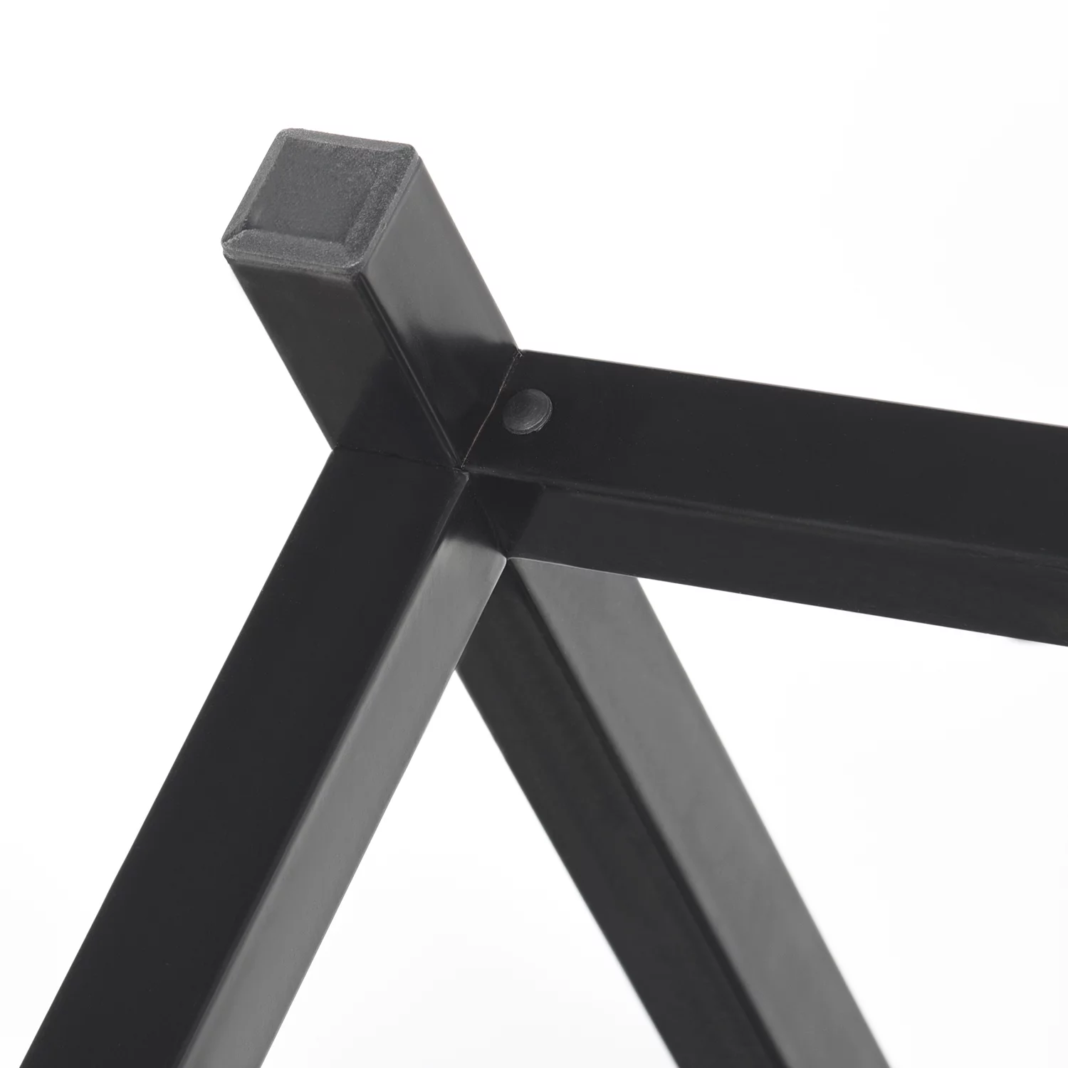 FurnitureR L-Shape Computer Desk Modern PC Laptop Study Home Saving Space Writing Desk with Metal Structure