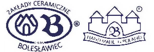 Blue Rose Polish Pottery Floral Butterfly Square Butter Dish