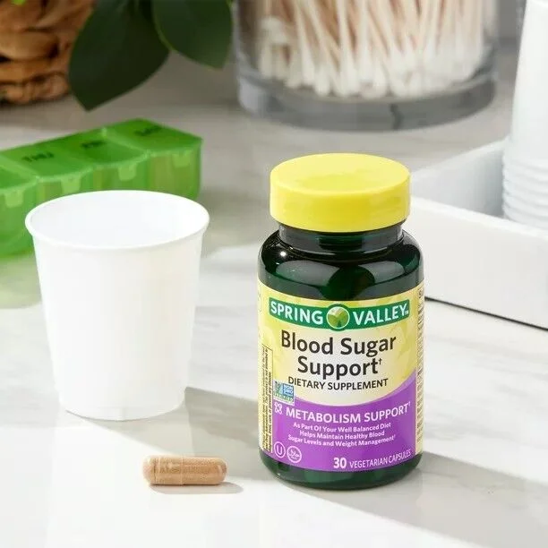 Spr-ing Vall-ey Blood Sugar Support Dietary Supplement 30 Count
