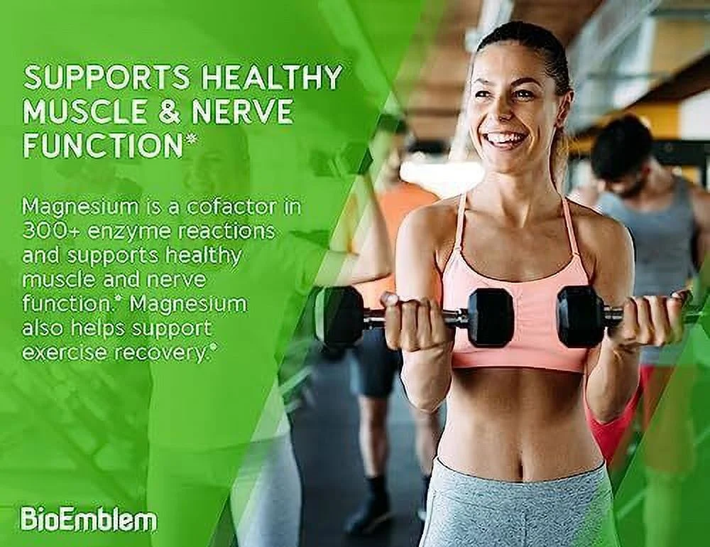 Triple Magnesium Complex, 300mg of Magnesium Glycinate 90 capsules