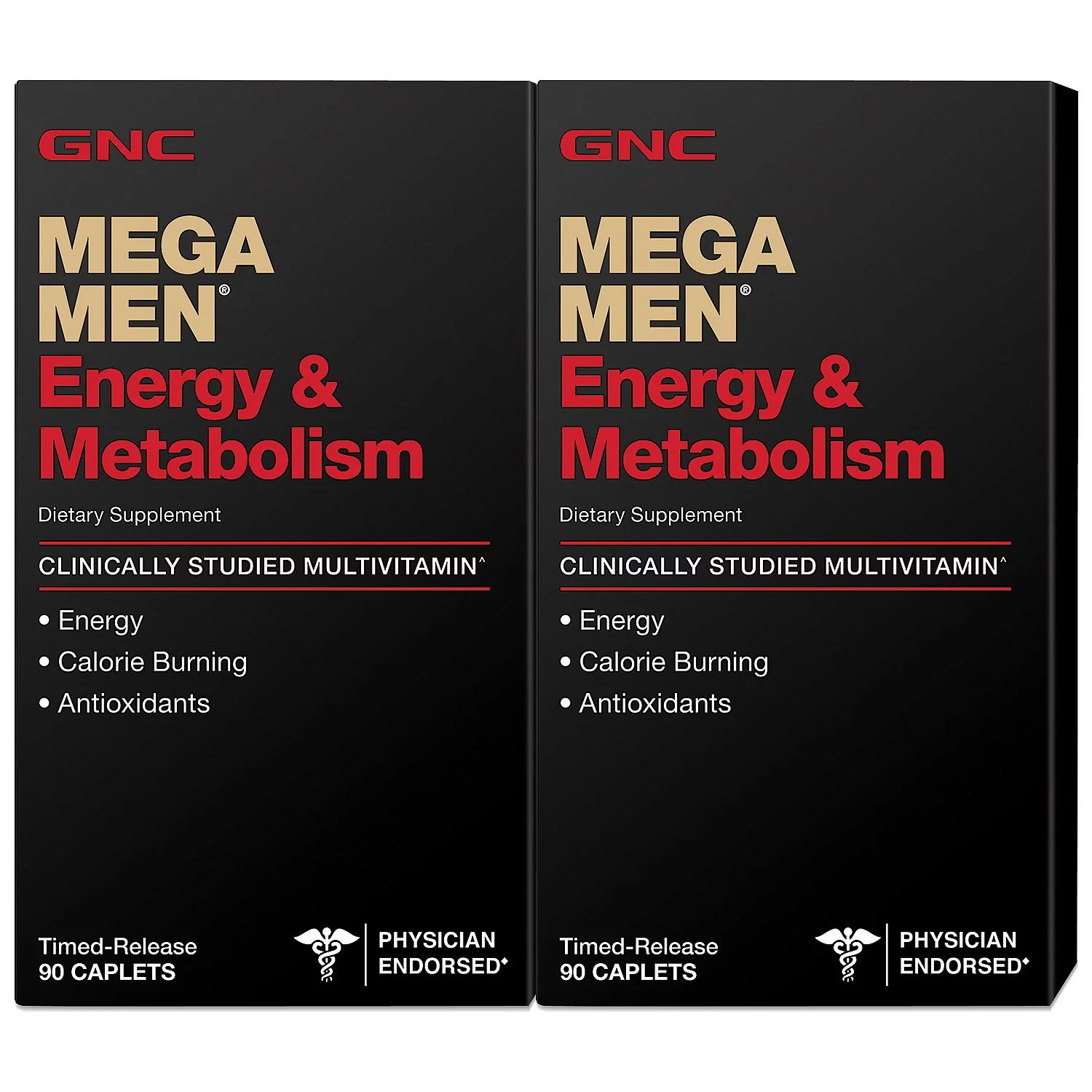 GNC Mega Men Energy & Metabolism Multivitamins (180 Ct.)