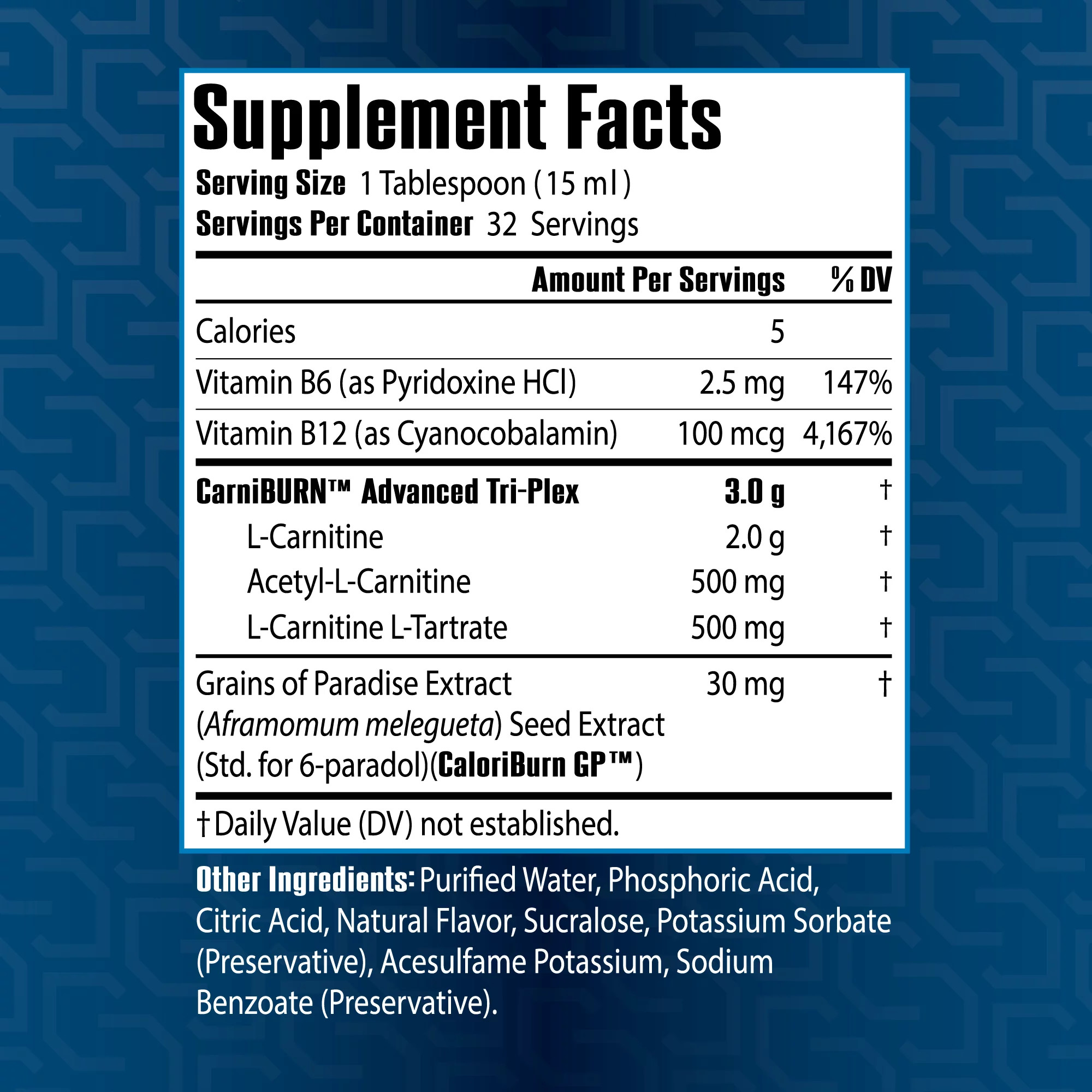 Siren Labs L-Carnitine Elite Burn Liquid Keto Fat Burner and Metabolism Activator - Fat Loss Support Keto Friendly Weight Loss Increase Energy-Stimulant Free - Malibu Beach Blast 3000mg (32 Servings)