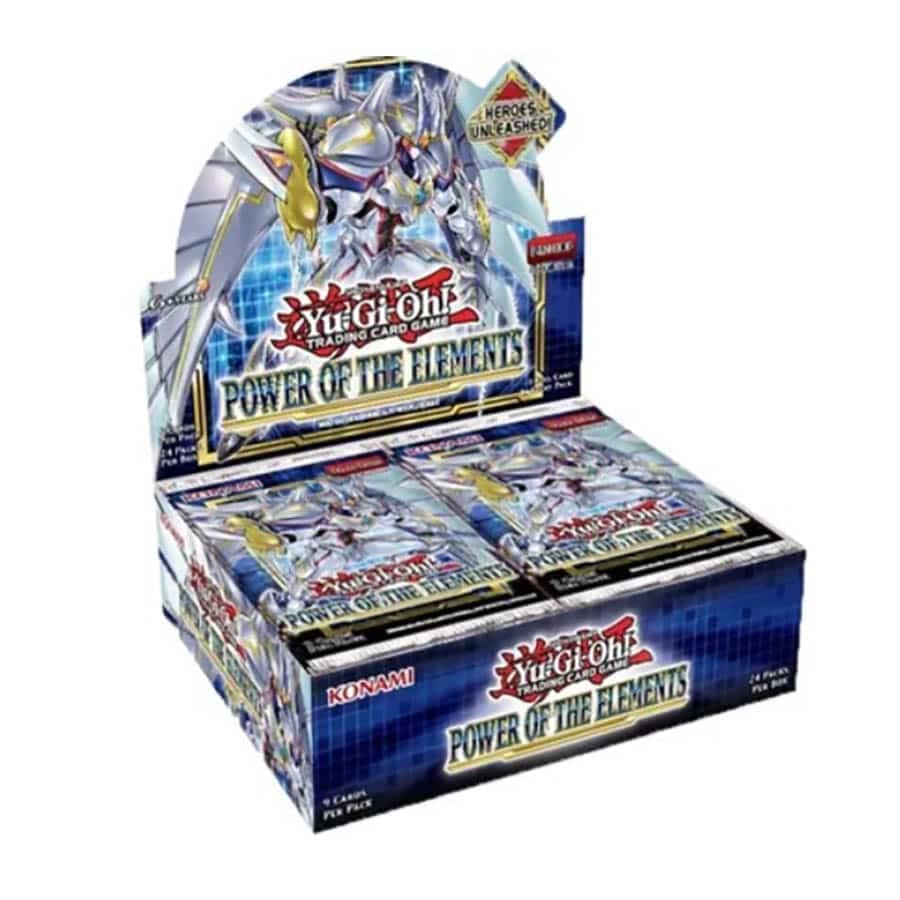 YuGiOh Trading Card Game Power of the Elements Booster Box [Unlimited]
