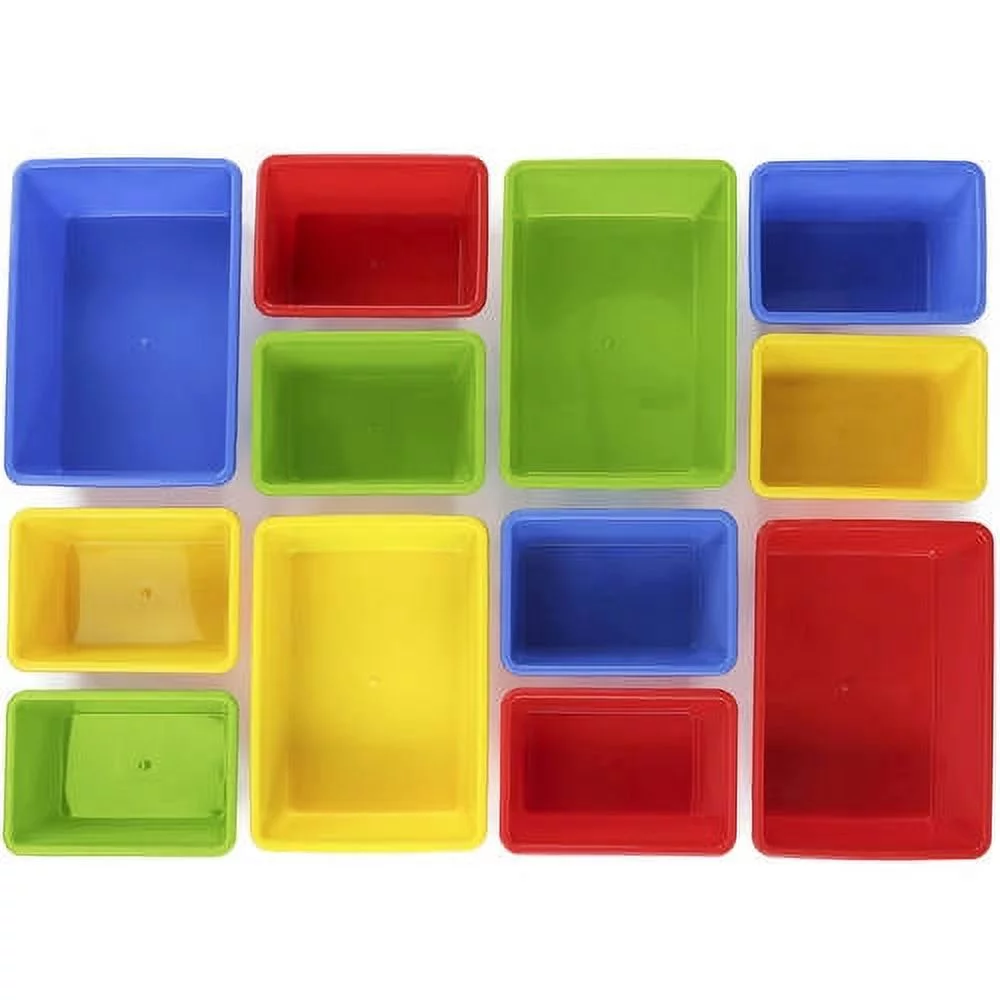 Tot Tutors Summit Kids Toy Storage Organizer with 12 Bins