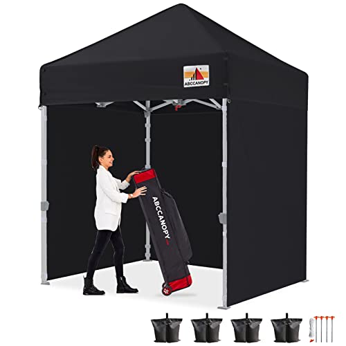 ABCCANOPY Easy Pop Up Canopy Tent with Sidewalls 10x10 Commercial -Series, White