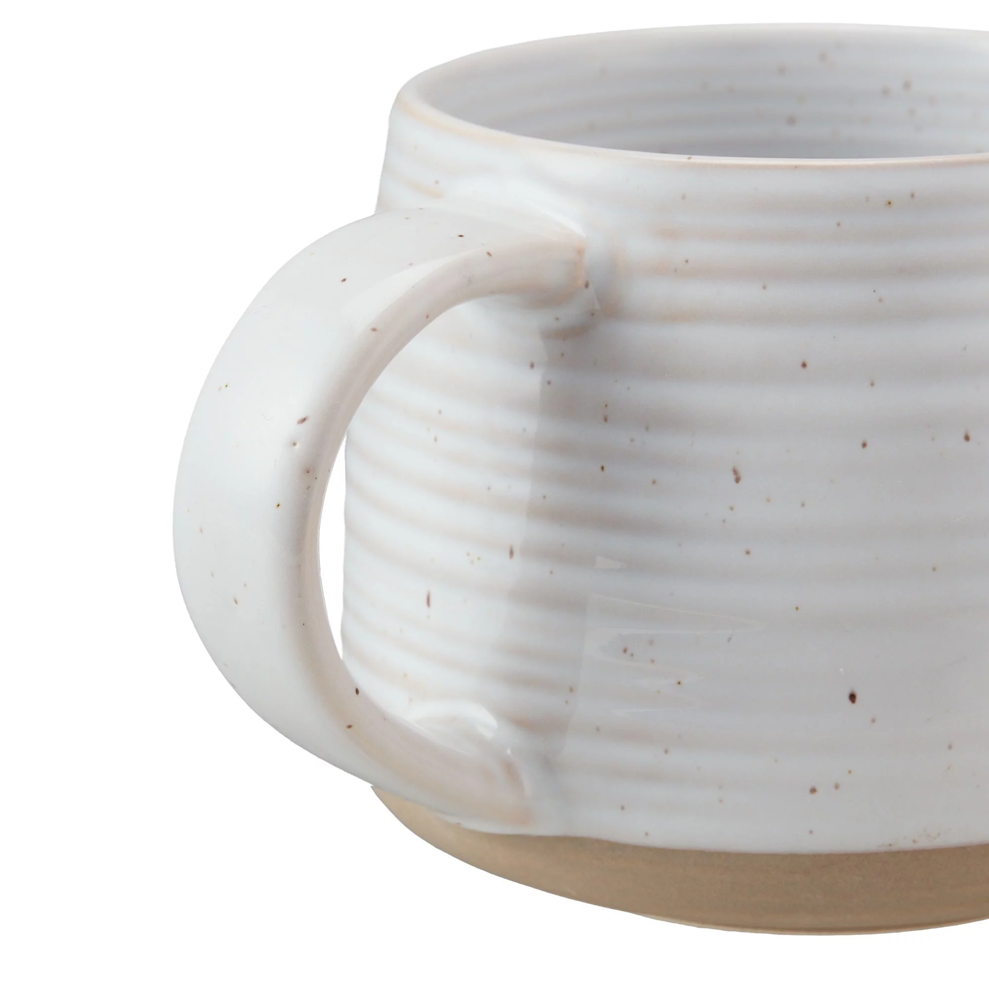 Better Homes & Gardens- Abott White Round Stoneware 16-Piece Dinnerware Set