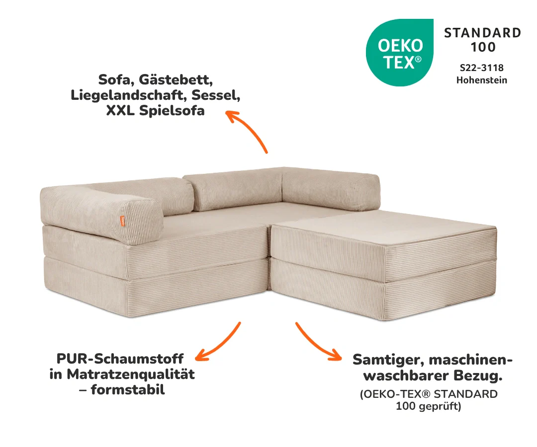 Family Funzy Ecksofa