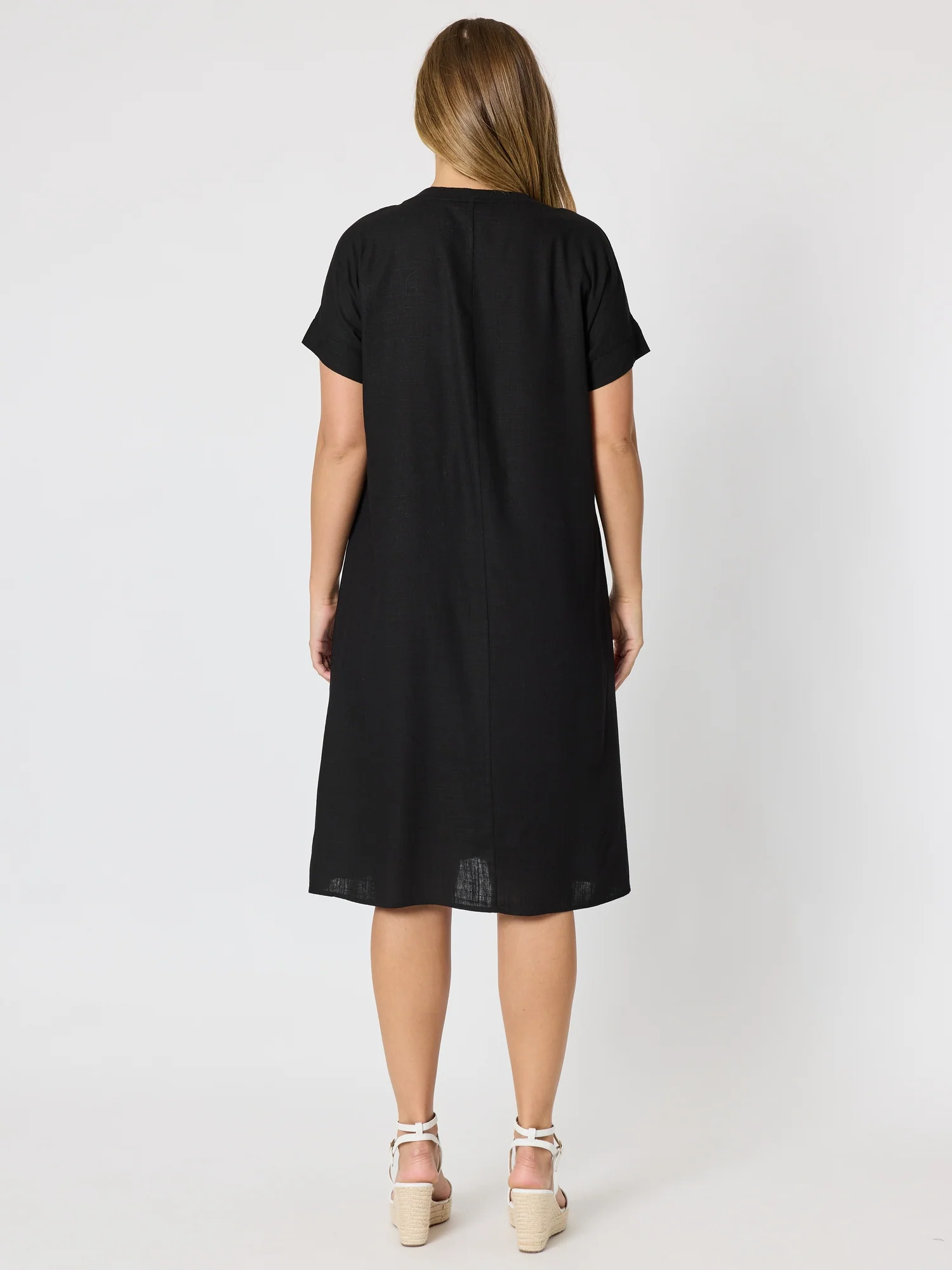 Circle on Circle Dress - Black