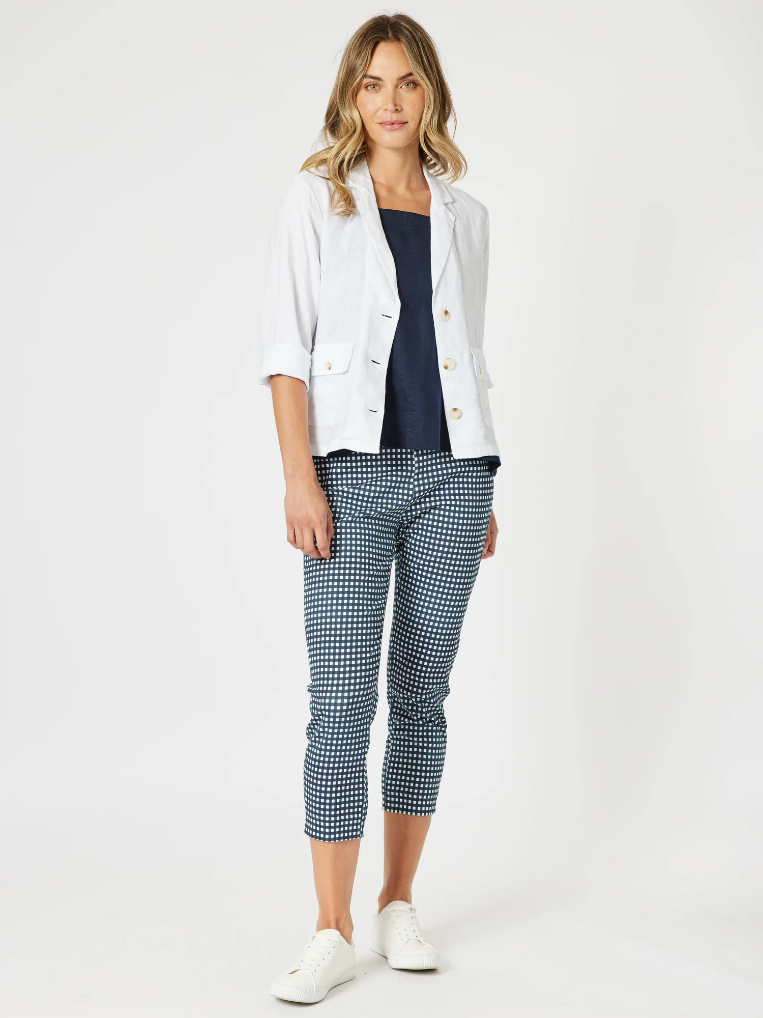 Miley Lino Cami - Navy