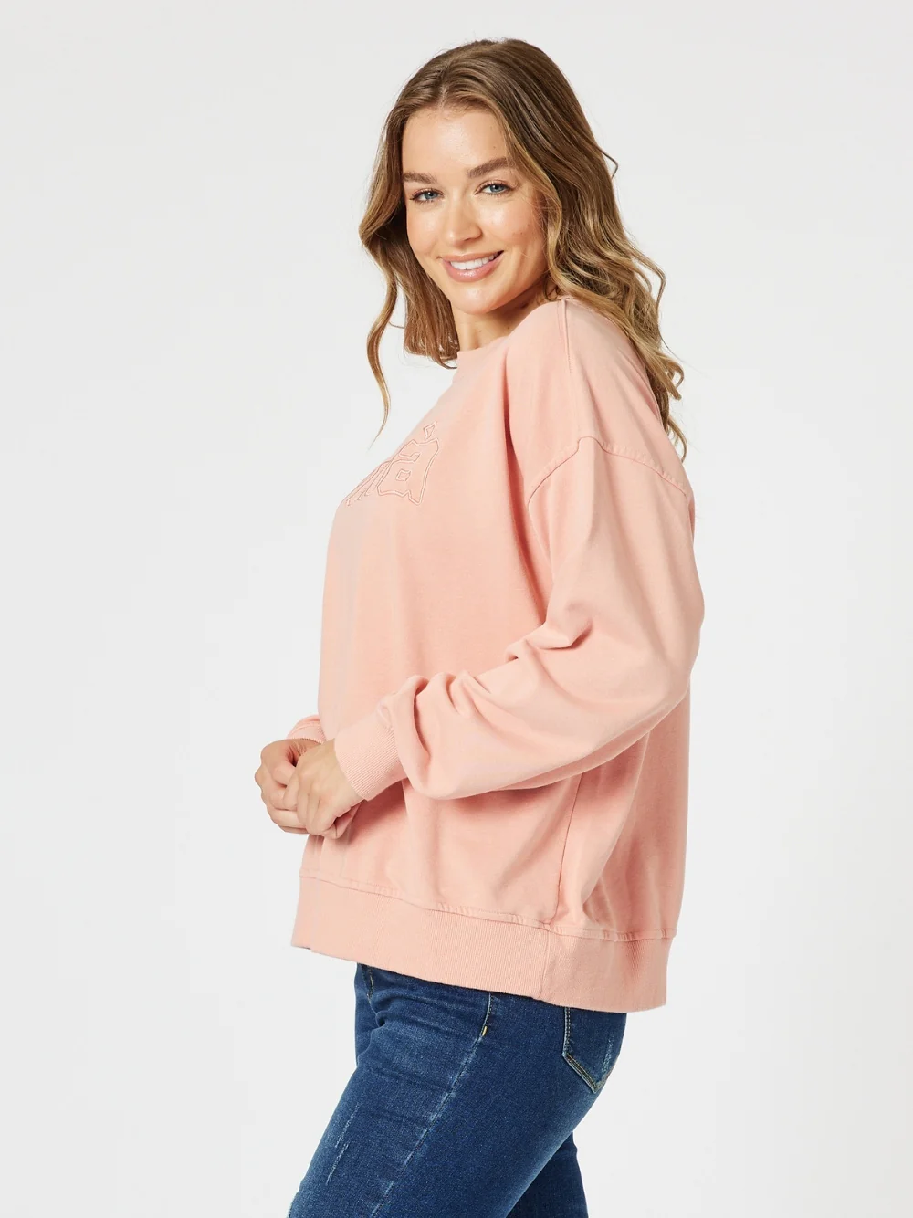 Voila Sweatshirt - Coral