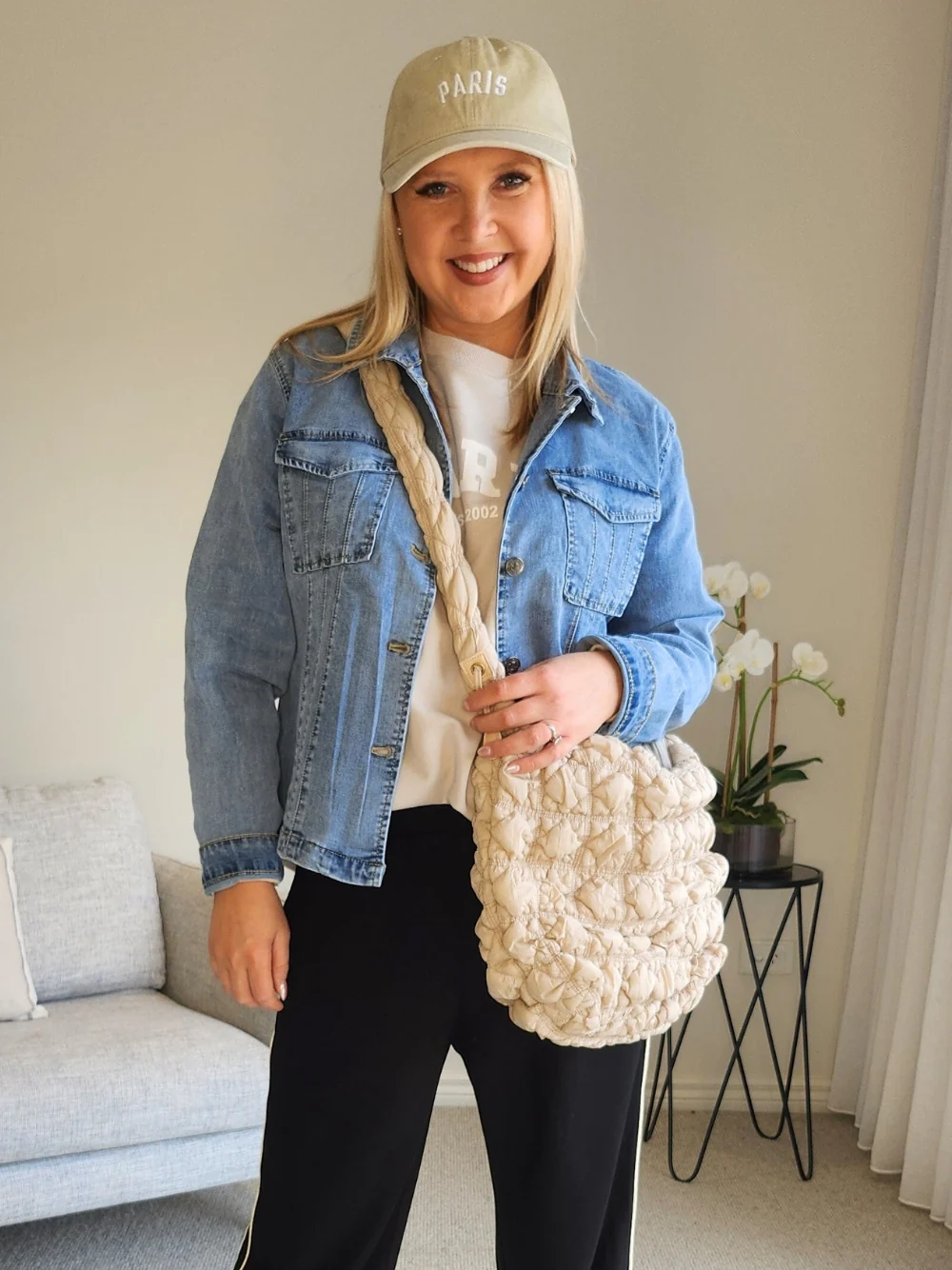 Off the Grid Puffer Bag - Natural