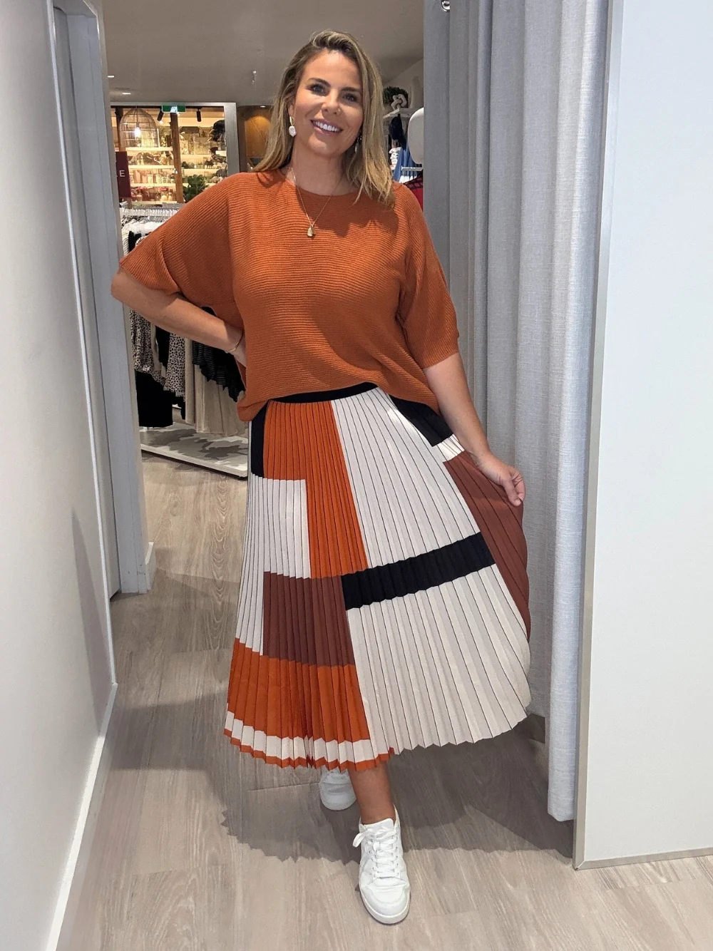 Relax Rib Knit - Spice