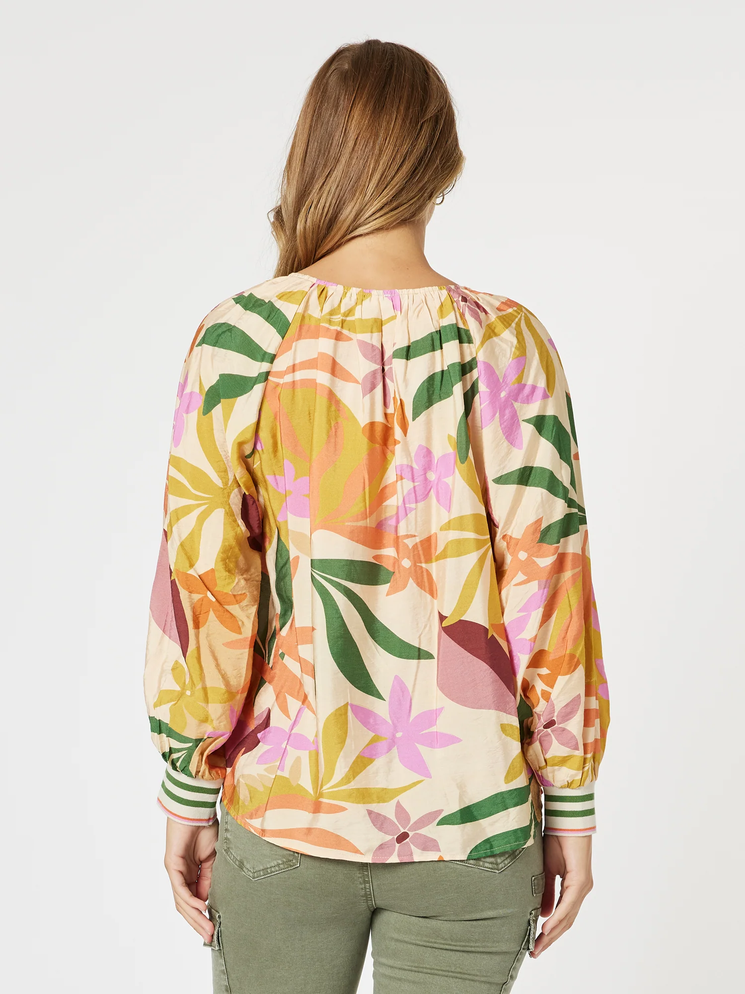 Promenade Floral Print Top - Multi