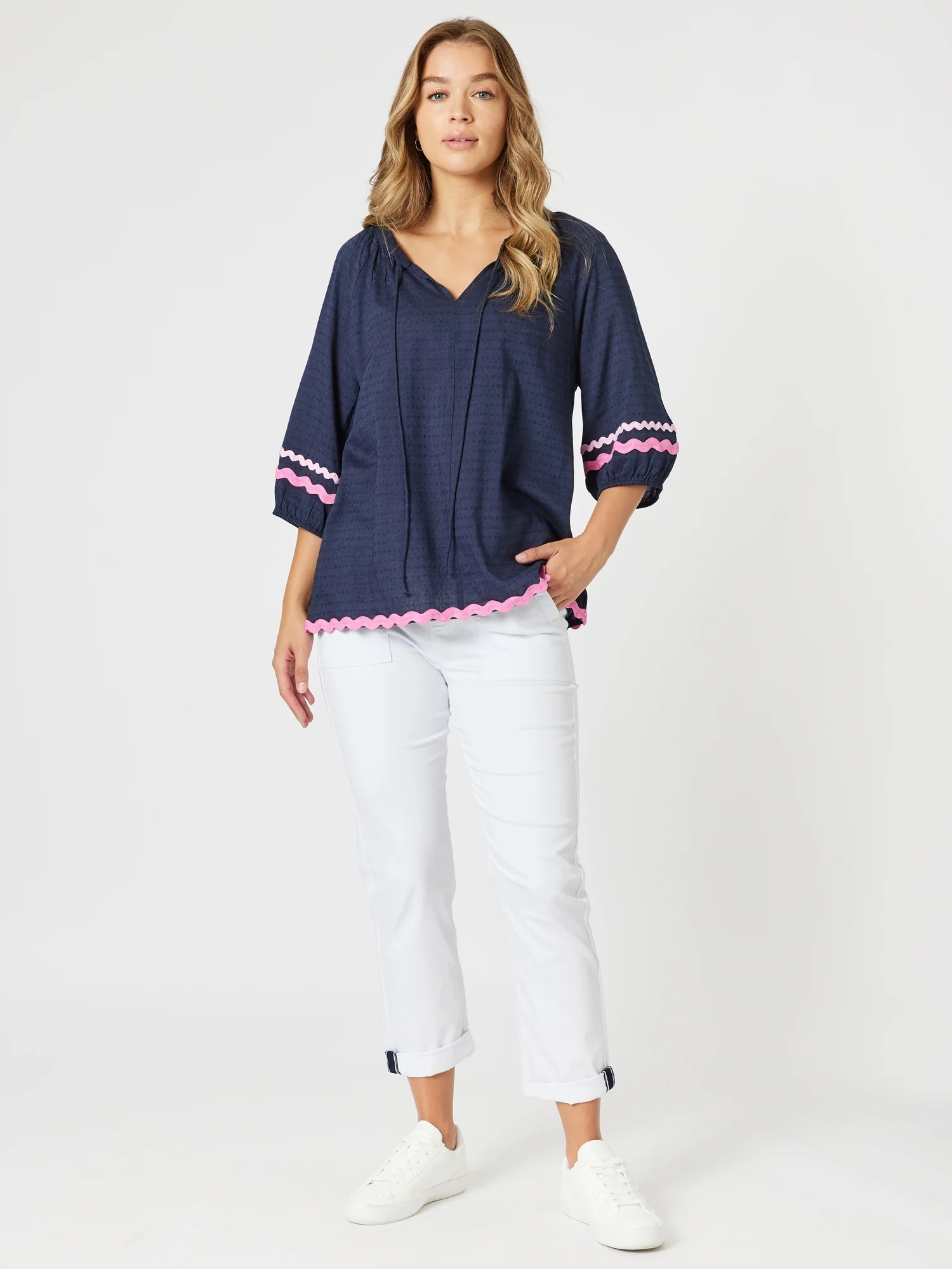 New Isabella Pant - White